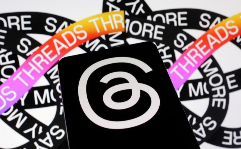 FILE PHOTO Metas Threads app logo is seen in this illustration taken July 4 2023. REUTERSDado RuvicIllustrationFile Photo