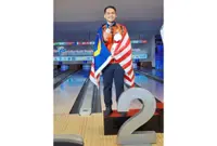 Visual thinking does the trick for Hariz to roll down first medal