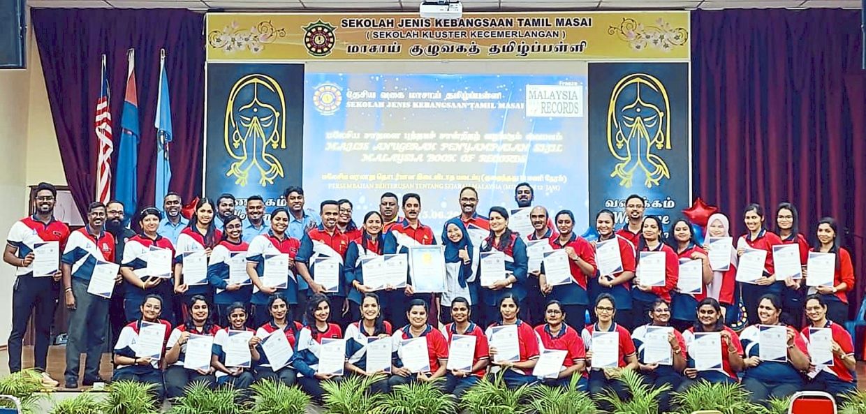 Tamil school presents its way into MBR - Vimarsana News