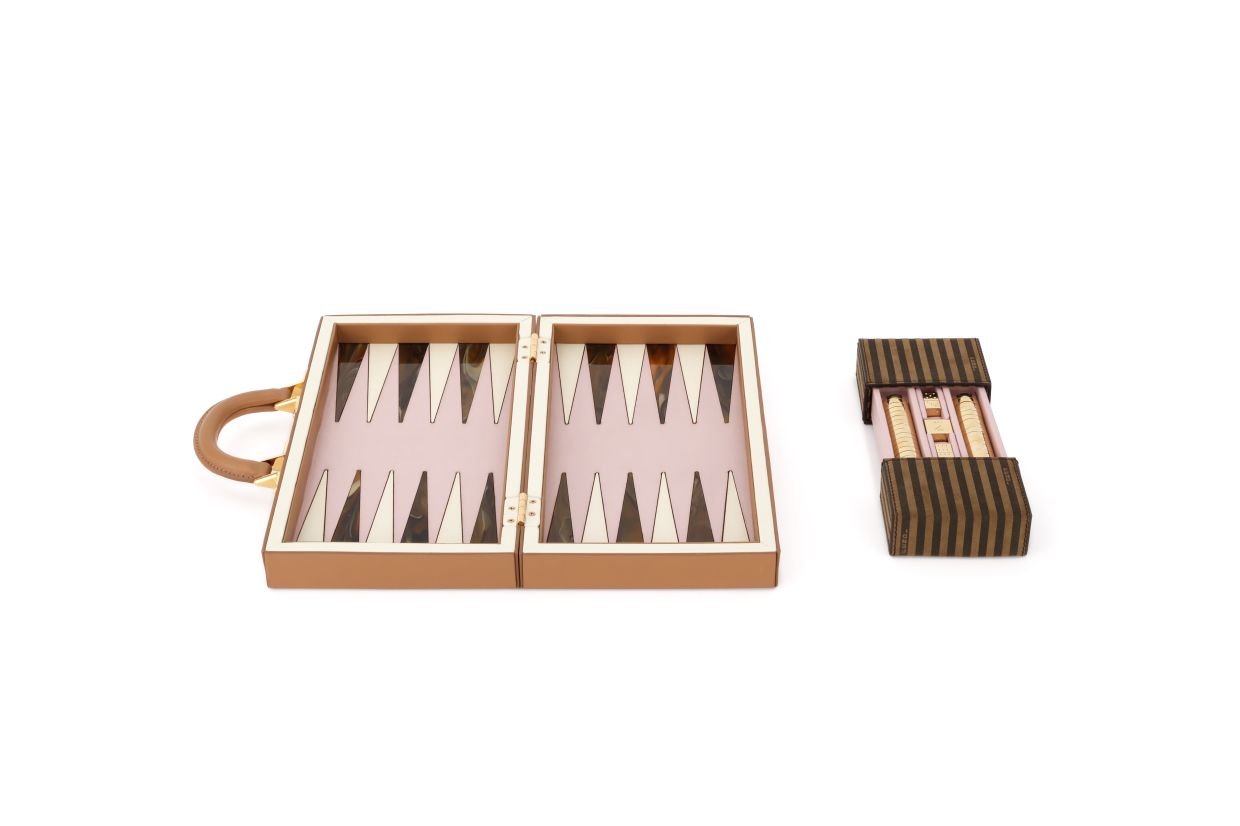 Table games such as backgammon, tic-tac-toe and domino add to the lifestyle offer. Photo: Fendi