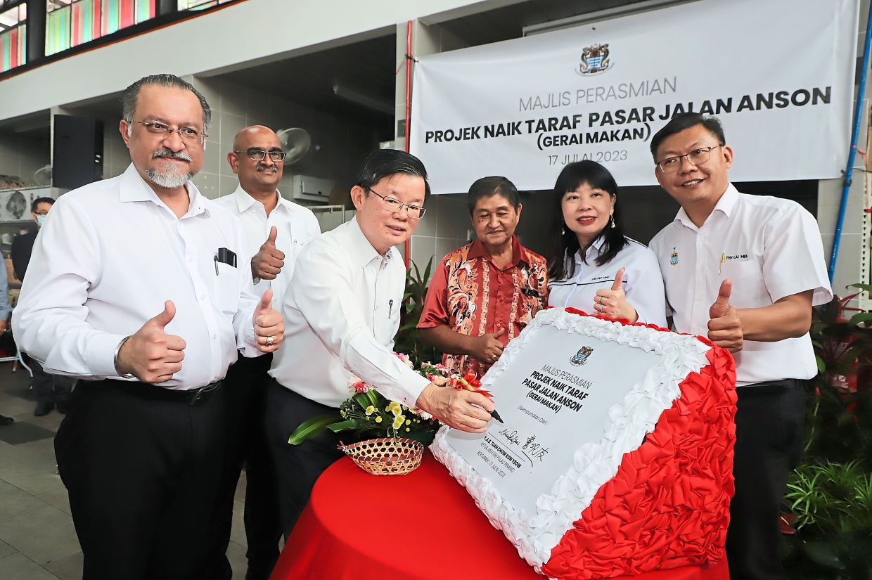 Anson Road market food court receives RM2.79mil facelift The Star