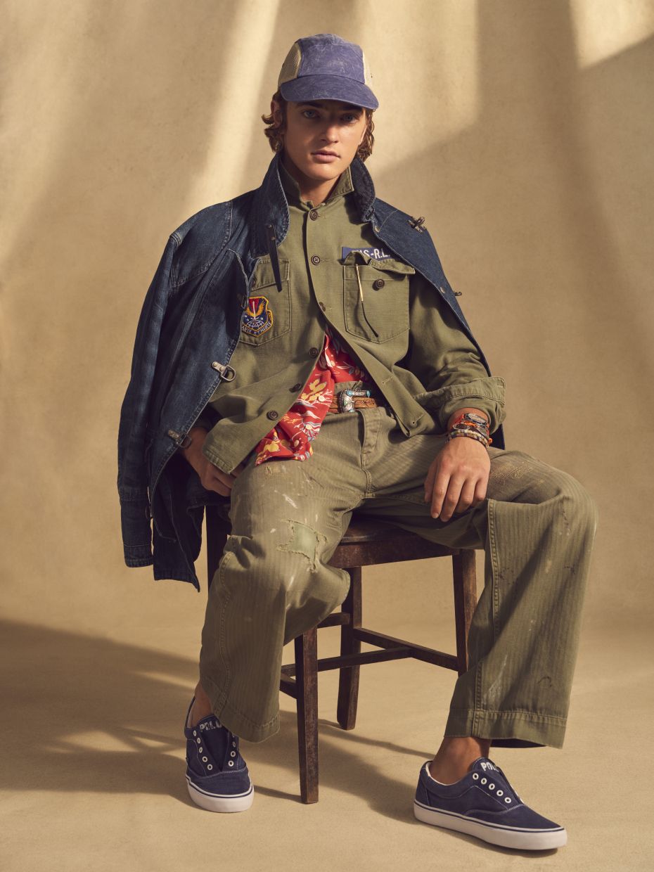Part of Polo Ralph Lauren’s latest range includes outfits for the modern man on the move. Photo: Ralph Lauren