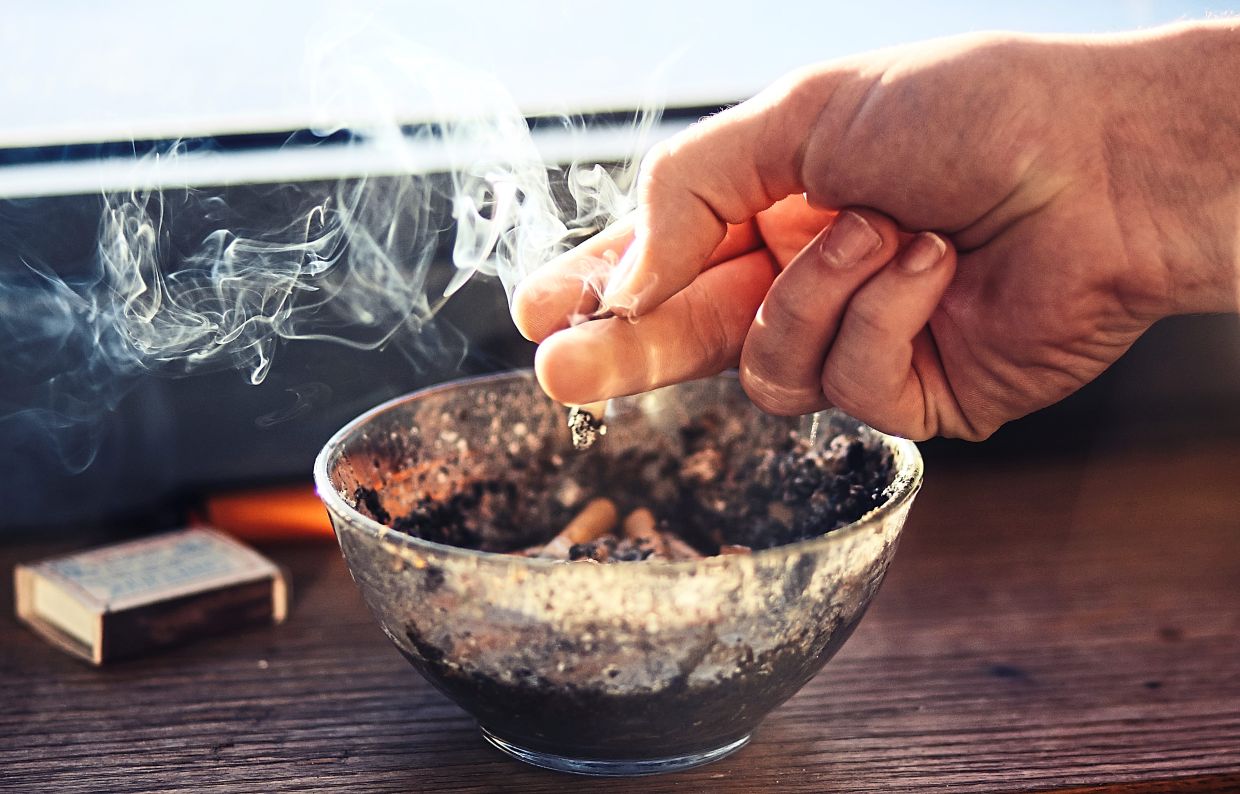 Tobacco smoke is a known carcinogen. — 123rf.com