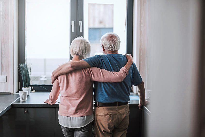 If you are concerned about money running out, downsizing your home is an option. 
