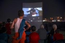 Public arts: Gaza open-air cinema a breath of fresh air for Palestinians