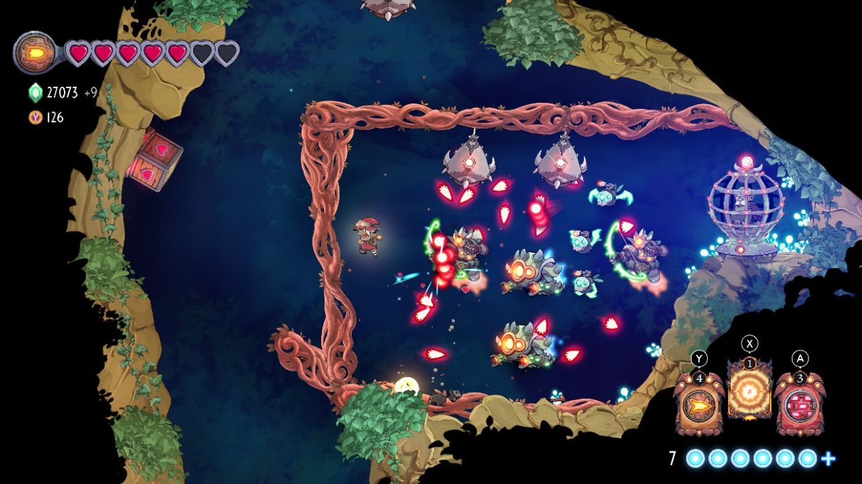 I think I need more space to dodge? (To be fair, this was a puzzle where I should've used wall-piercing spells.)
