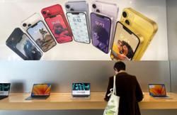 Apple faces longest sales drop in decades as iPhone slumps