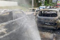 Fire destroys three cars in Sungai Penchala