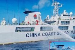 Philippine military condemns Chinese coast guard's use of water cannon on its boat in disputed sea