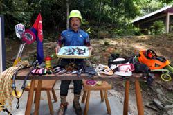 Seed collector travels to Germany to learn tree-climbing