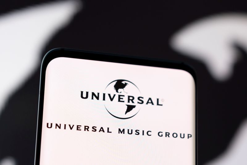 FILE PHOTO Universal Music Group logo is seen displayed in this illustration taken May 3 2022. REUTERSDado RuvicIllustrationFILE PHOTO