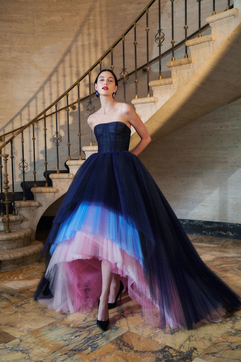 Some of the Pre-Fall designs look like couture pieces. Photo: Carolina Herrera