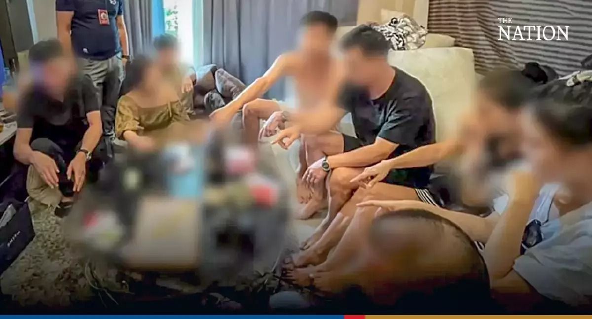 Police raid suburban 'drug party', arrest eight foreign nationals including Two Malaysians and one Thai in Bangkok town - Vimarsana News