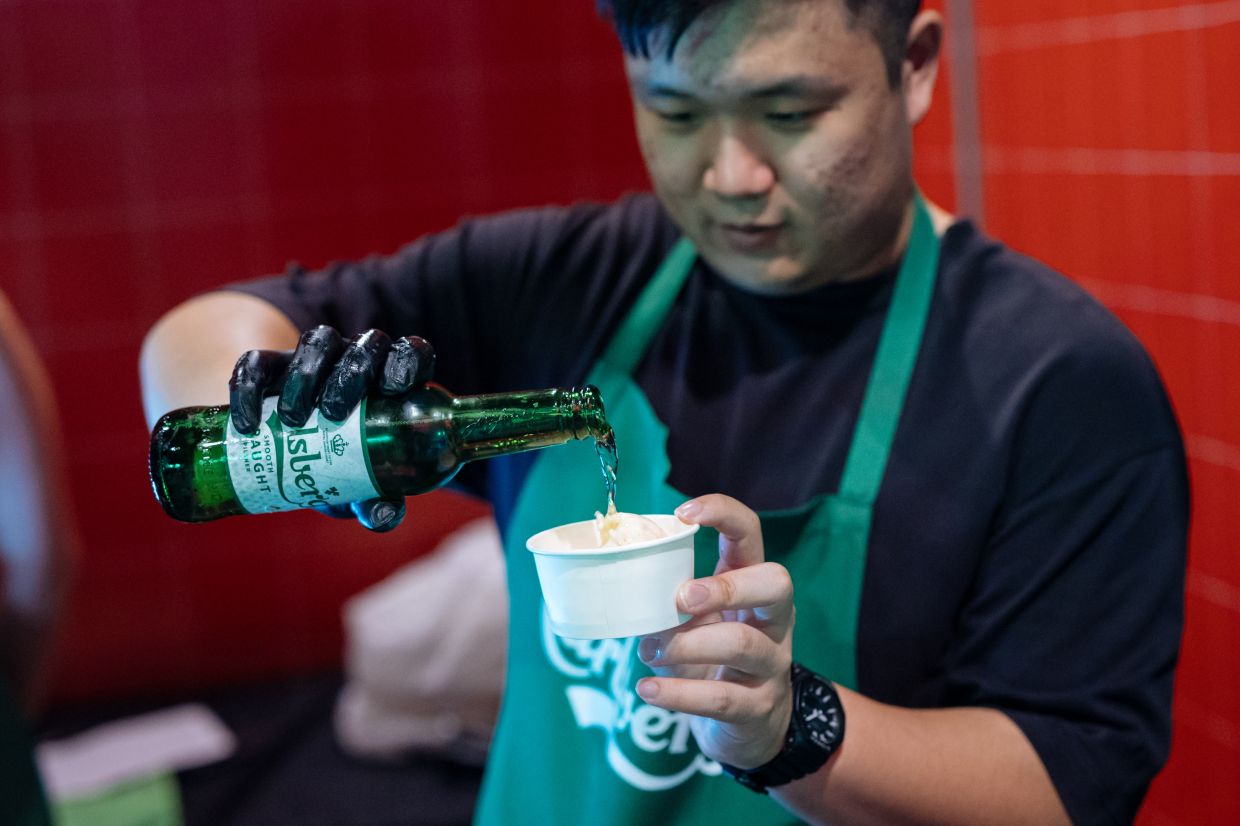 You’ll have to get a taste of Churn’s Beer-gato while you’re there!