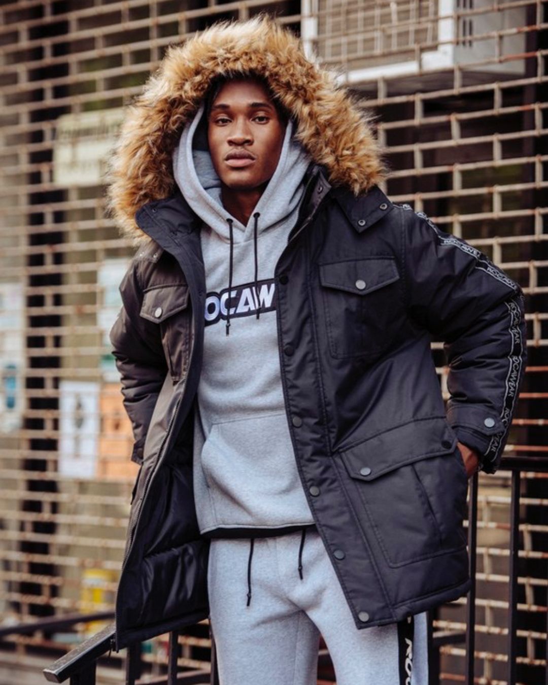 Hip-hop's streetstyle fashion encapsulates the idea of mixing and matching clothing items to give a perfect preppy yet edgy look. Photo: Rocawear