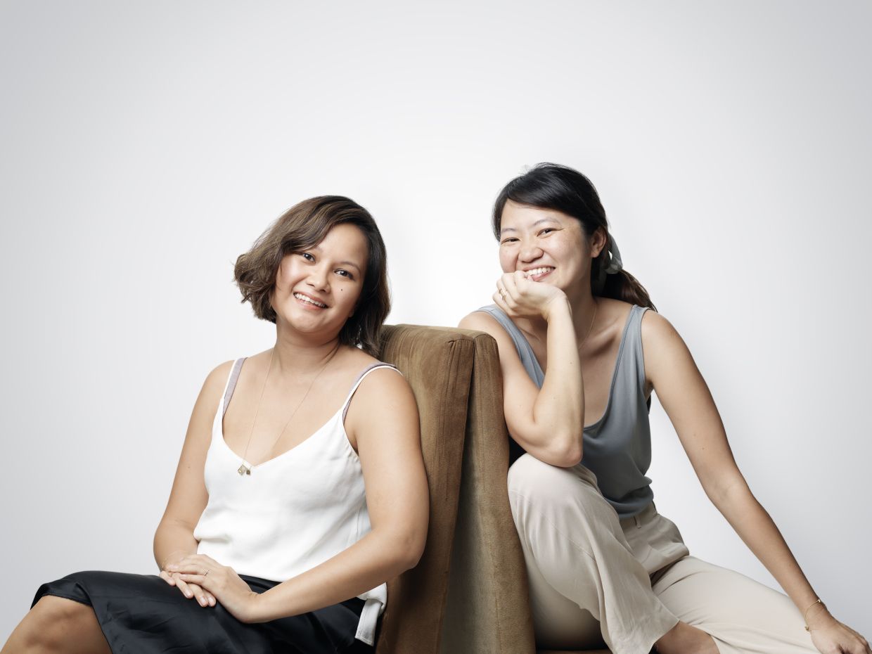 Amira Yahaya (left) and Foo Chia Chern say current consumers appreciate quality and designs that speak to them. Photo: Straits Finery