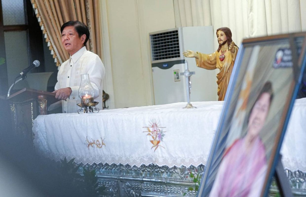 Marcos tears up for late Ople: 'If anyone deserved a miracle, it was Toots' - Vimarsana News