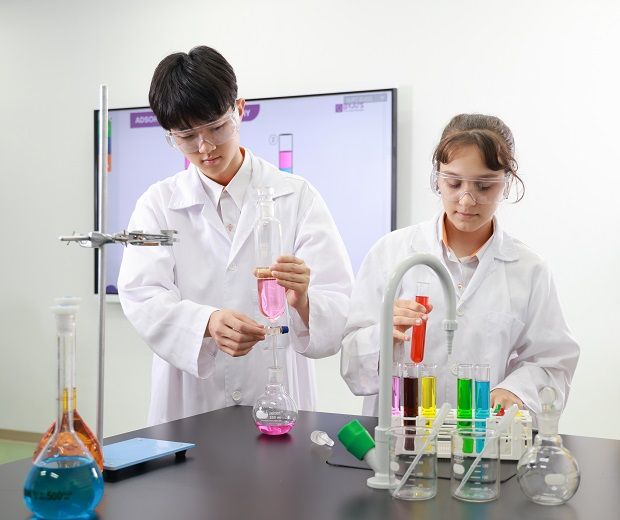 International Baccalaureate students are exposed to an extensive range of subjects, including sciences.