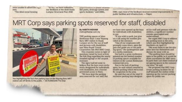 StarMetro report on the parking issue on June 7.