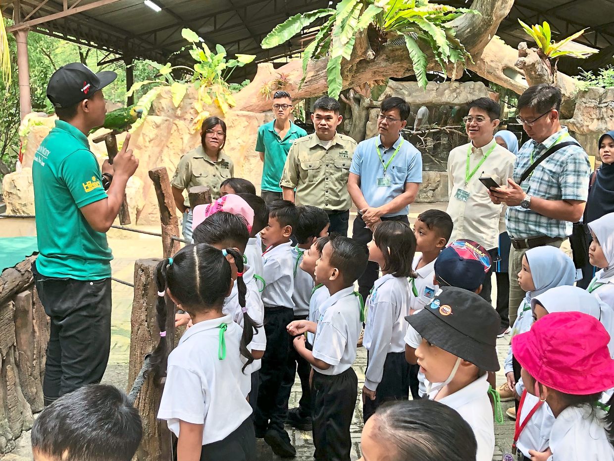 A group of Taiwanese agricultural experts participating in an outing at Farm In The City in Seri Kembangan, Selangor, recently. — Photos: Handout