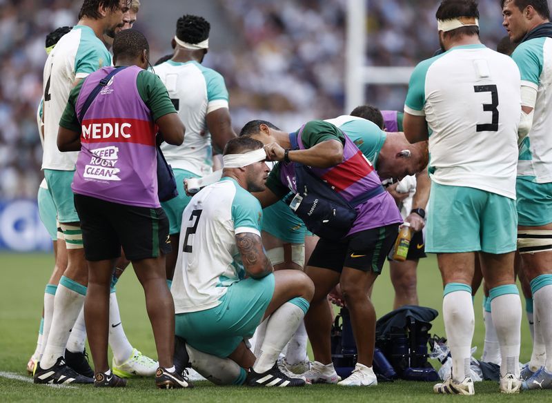 Springbok Rugby Falling Rugby: Rugby-Key Springboks hooker Marx under injury cloud | The Star