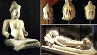 Family of late US billionaire agrees to return looted Cambodian artefacts