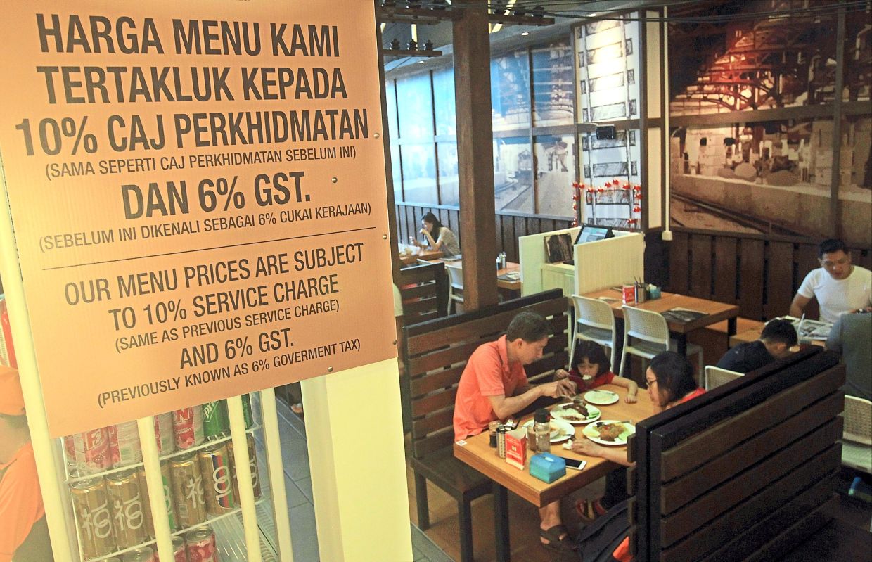 Unpopular measure: Economy Minister Rafizi Ramli recently said the government was not ruling out reintroducing the GST, which was abolished in 2018. — The Star