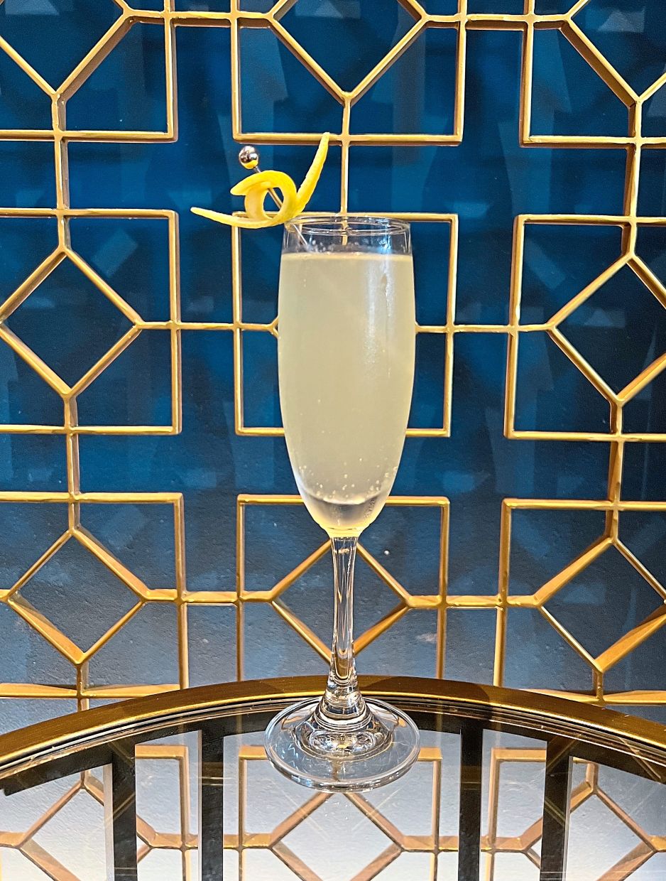 The French 75 is one of the better-known cocktails that uses champagne. 