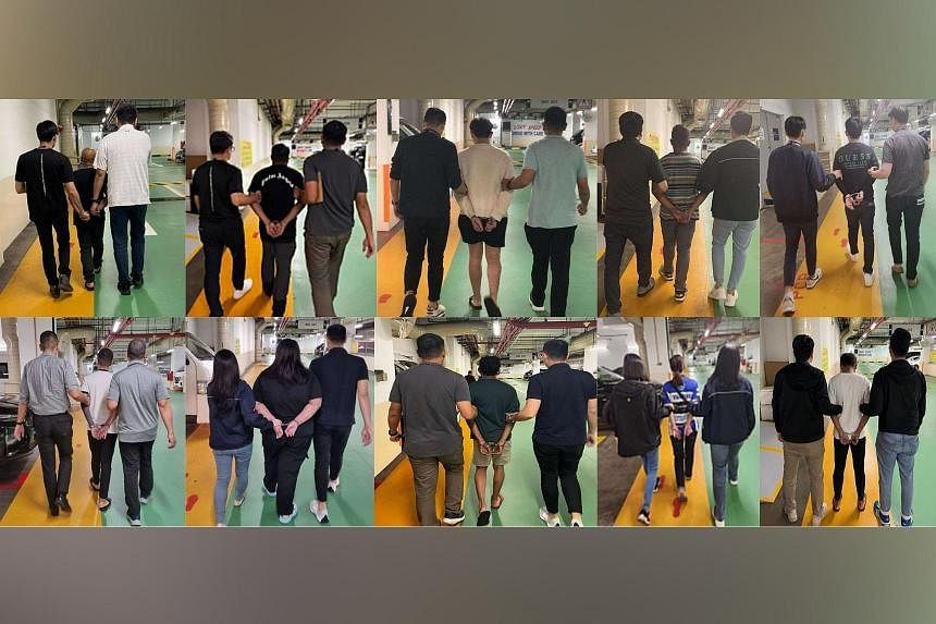 Four teens among 11 suspects nabbed in two-week islandwide anti-scam operations in Singapore - Vimarsana News