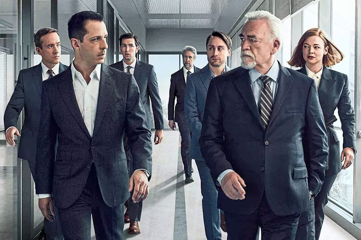 Oligarchic systems often perpetuate inherited privilege, where children of the elite are groomed to inherit positions of power and influence as shown in the hit TV series 'Succession'. — HBO