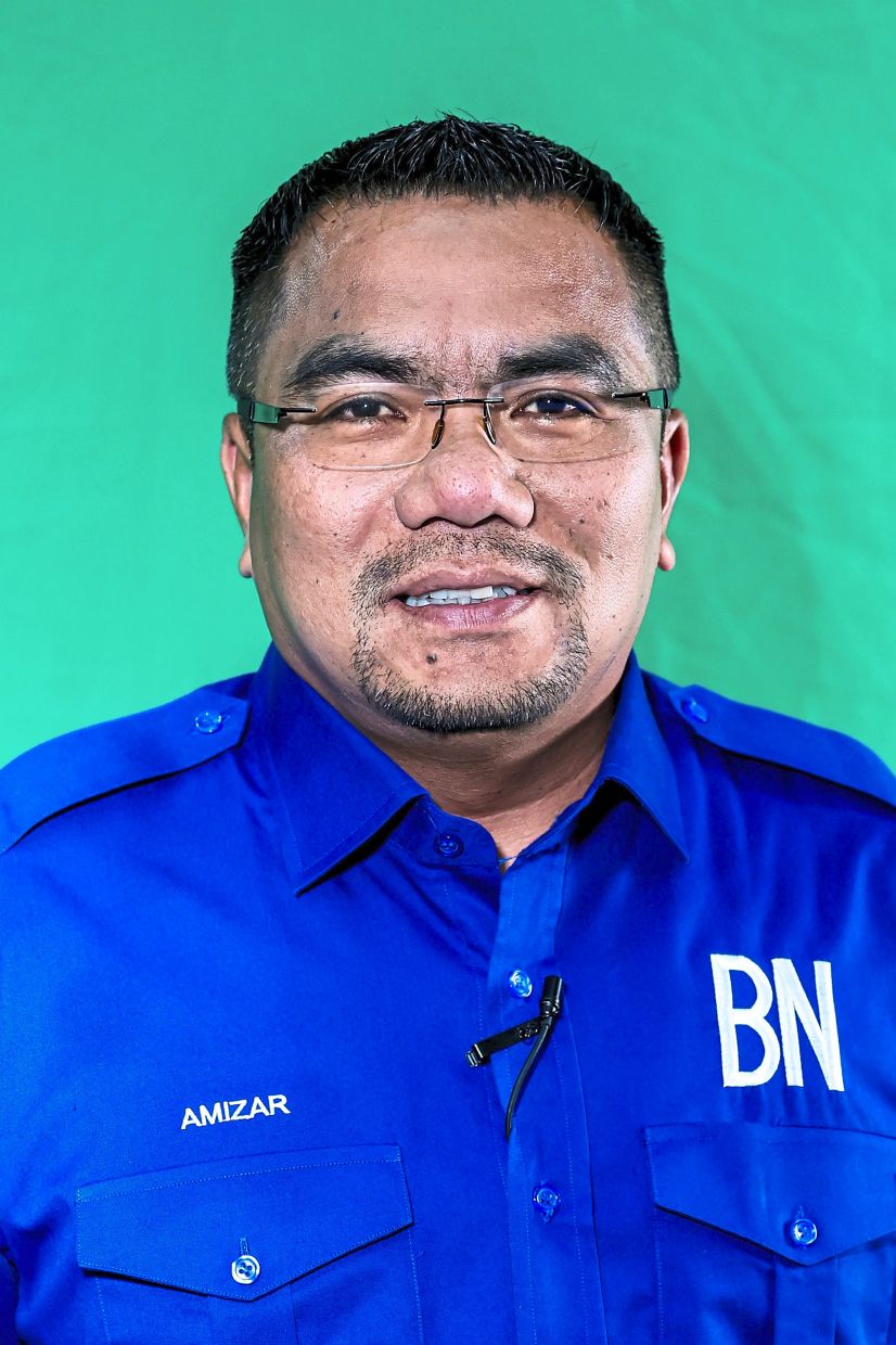 Umno candidate Datuk Amizar Abu Adam. — Bernama