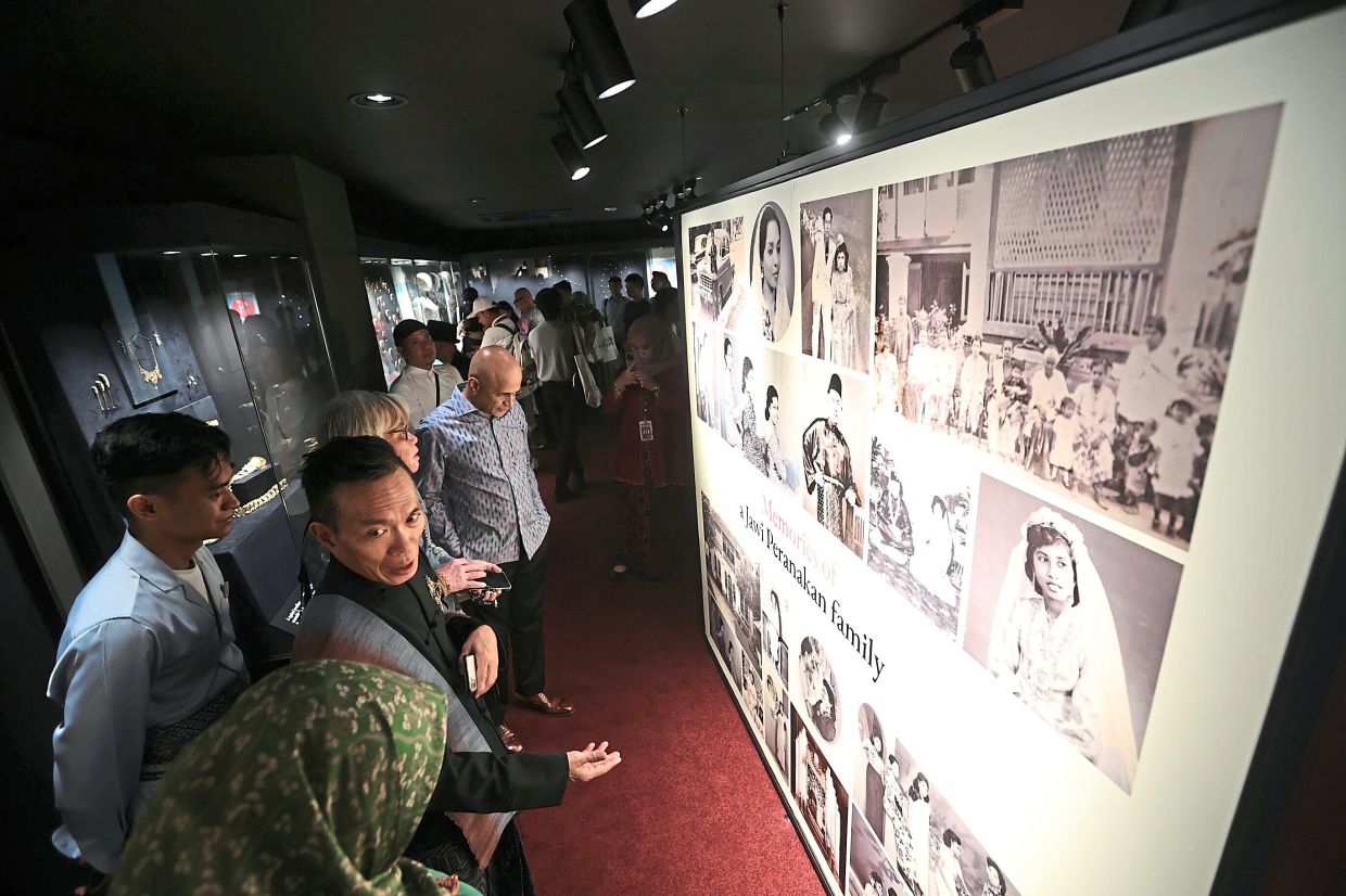 The Harta Heritage Jewellery Museum’s first exhibition is showcasing the rich artistic heritage of Peranakan jewellery across the generations. Photo: The Star/Azman Ghani