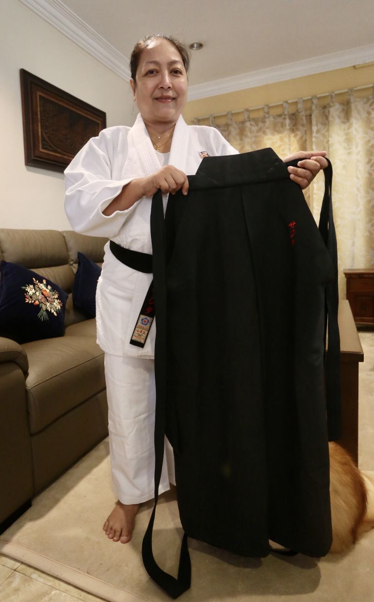 Raja Sazita says that the rules and rituals in aikido training is important in instilling discipline in practitioners. — Photos: LOW LAY PHON/The Star