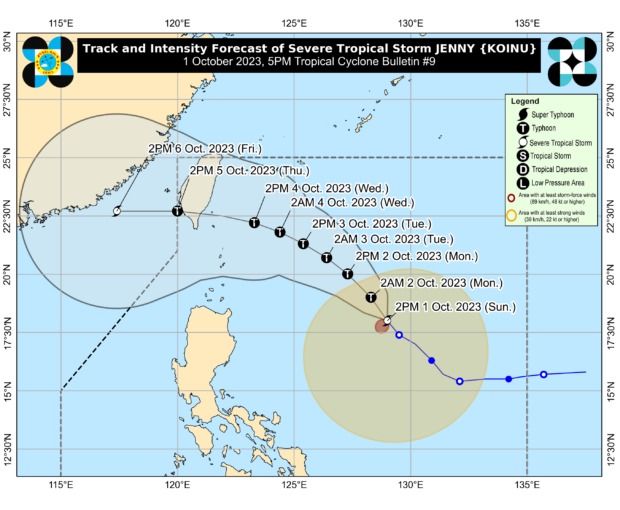 Phillippines sound the flood and landslide alarm as Tropical Storm Jenny intensifies and barrels towards South-East Asian country - Vimarsana News