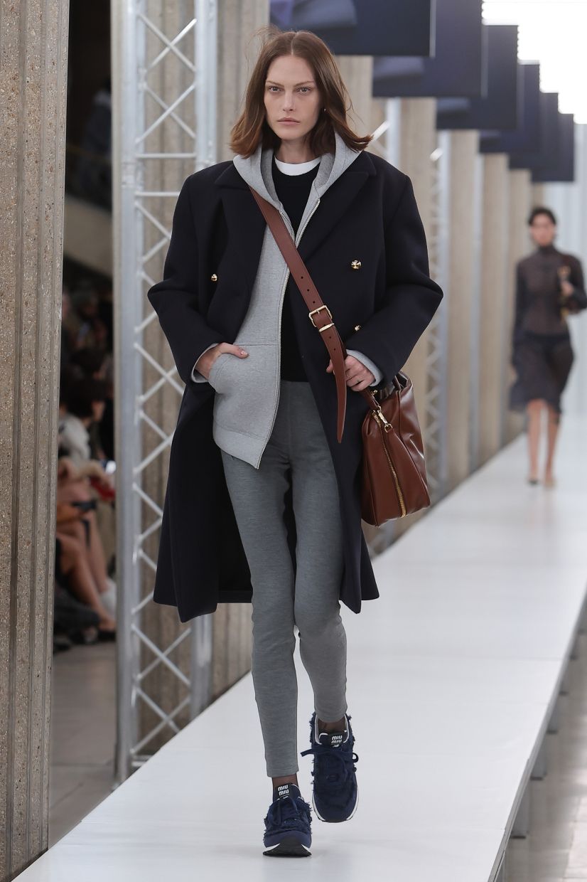 Stride down the street with the coveted Miu Miu x New Balance sneakers. Photo: Miu Miu