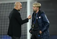 Soccer-Man City's Guardiola predicts big things for Lewis after Leipzig win