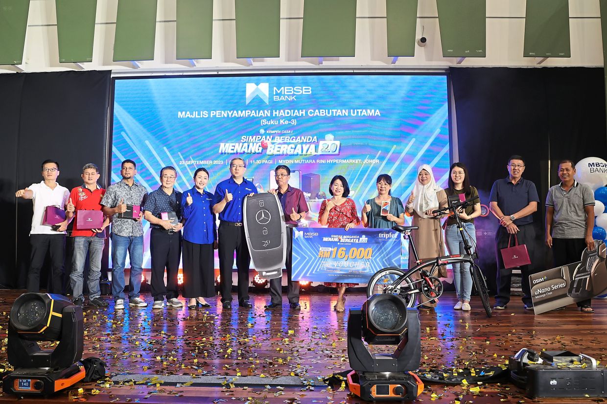 MBSB BANK REWARDS CUSTOMERS WITH GREAT LUCKY DRAW PRIZES - Vimarsana News