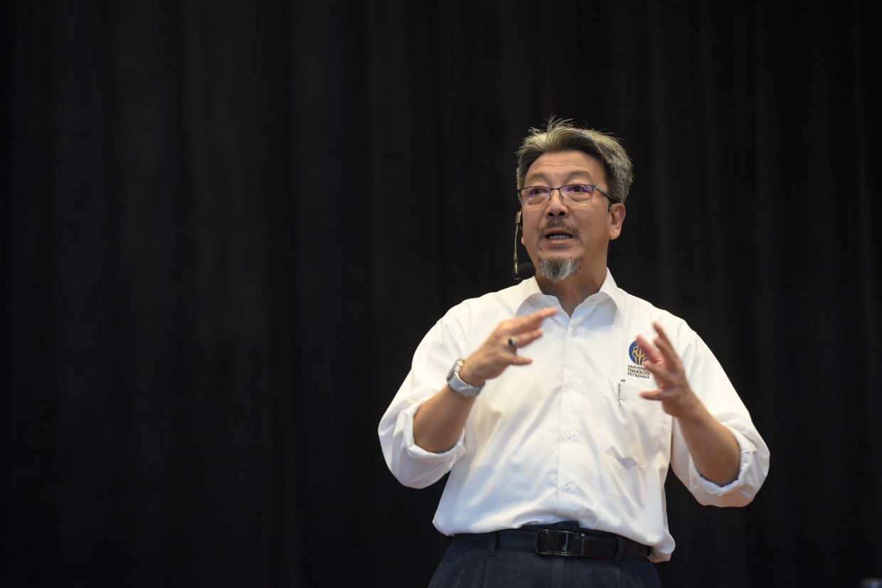 Prof Mohamed Ibrahim hopes to see UTP become a model university that displays wholesome sustainability practices.