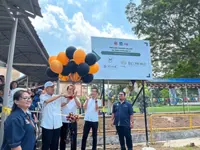 Sheltered walkway built for JB school