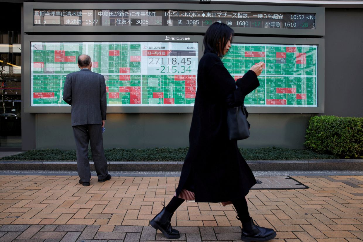 Markets snap week-long rally as US inflation dents rate hopes | The Star