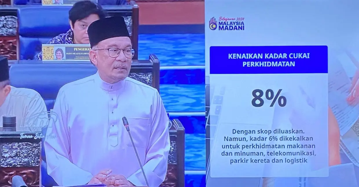 Budget 2024: SST increased to 8%, capital gains tax at 10% and luxury goods  tax introduced | The Star