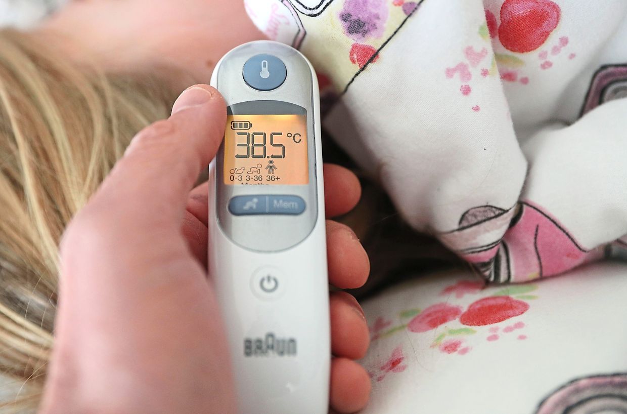 Fever is among the side effects of a vaccine as it shows the body is mounting an immune respose. — dpa