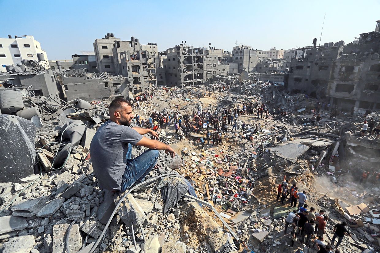 Almost 10,000 Palestinians, out of which over 3,700 children, have been killed in Israel’s vengeful war on Hamas. — AP