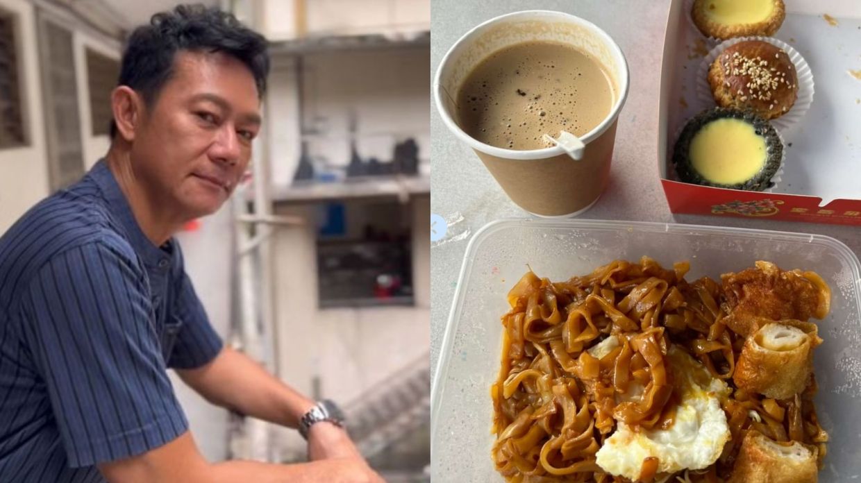 HK actor Eddie Cheung Siu Fai enjoys kuey teow while filming in KL, jokes about 'unpredictable' weather - Vimarsana News