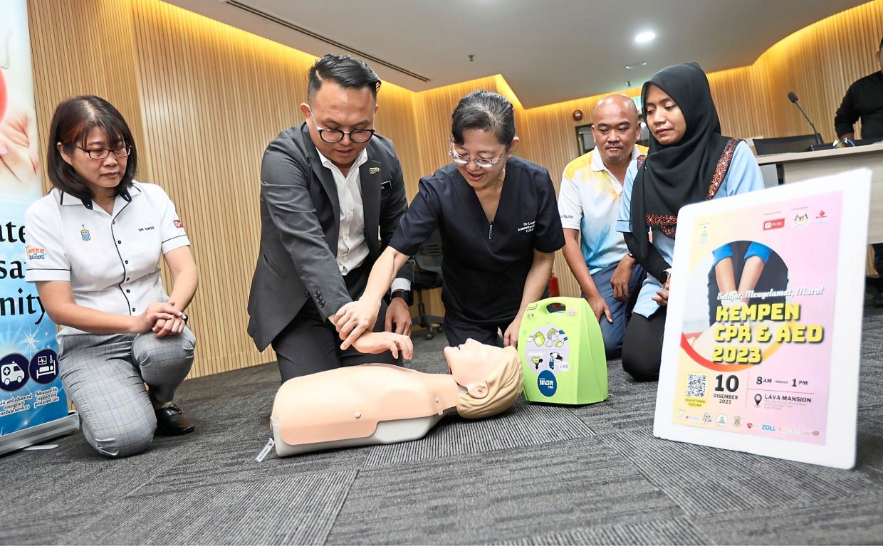 Penang pumps up CPR skills - Vimarsana News