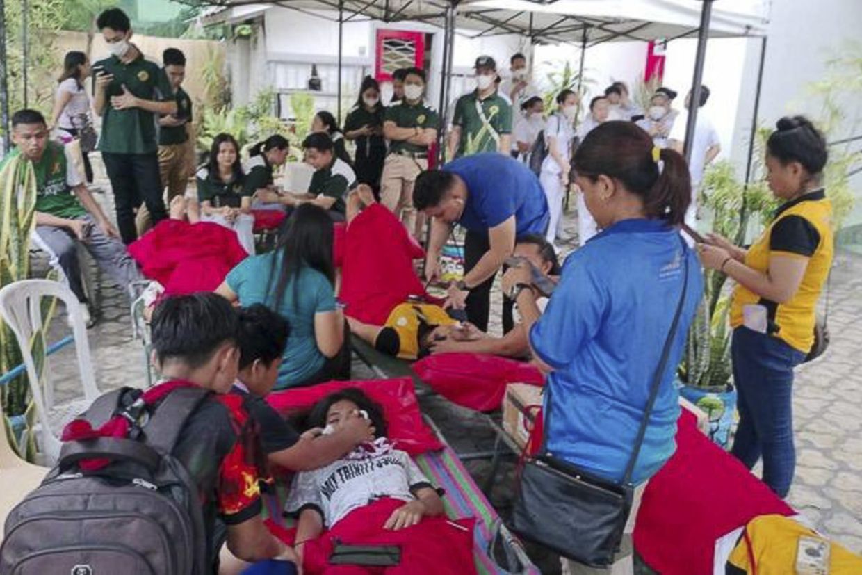 Another quake in the Philippines - 5.0-magnitude quake hits 11km SE of Hinundayan, says USGS - Vimarsana News