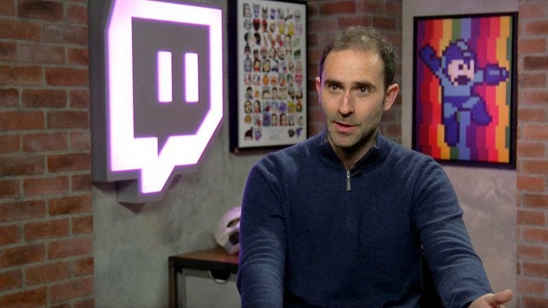 Twitch CEO Emmett Shear speaks in a still image taken from a video interview with Reuters in San Francisco U.S. which was broadcast in May 2018.    REUTERS TV via REUTERSFile Photo