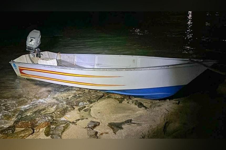 Two Indonesian men arrested for trying to enter Singapore illegally by motorised sampan - Vimarsana News