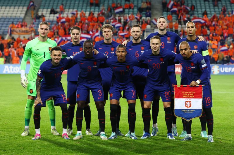 Football: Soccer-Stengs grabs hat-trick as Dutch thrash Gibraltar 6-0 ...