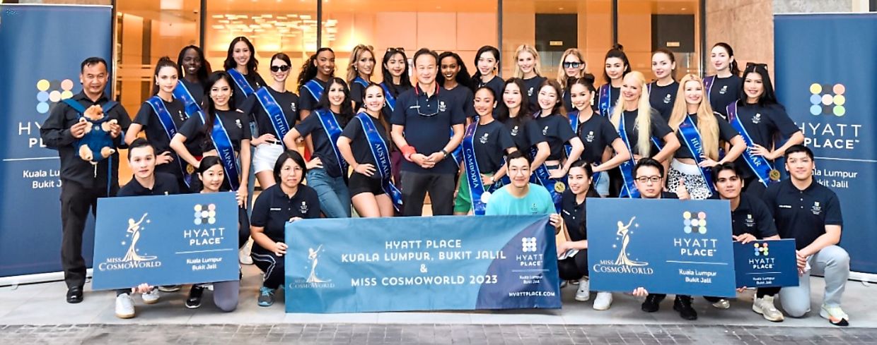 Pageant finalists take on fun jog in Bukit Jalil - Vimarsana News